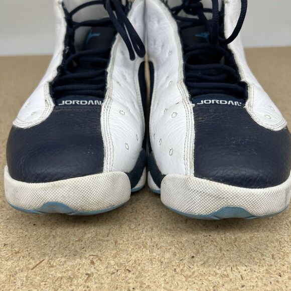 USED sz 12 Air Jordan XIII 13 "Obsidian" Basketball Shoe Retro 414571 144 - Picture 2 of 10